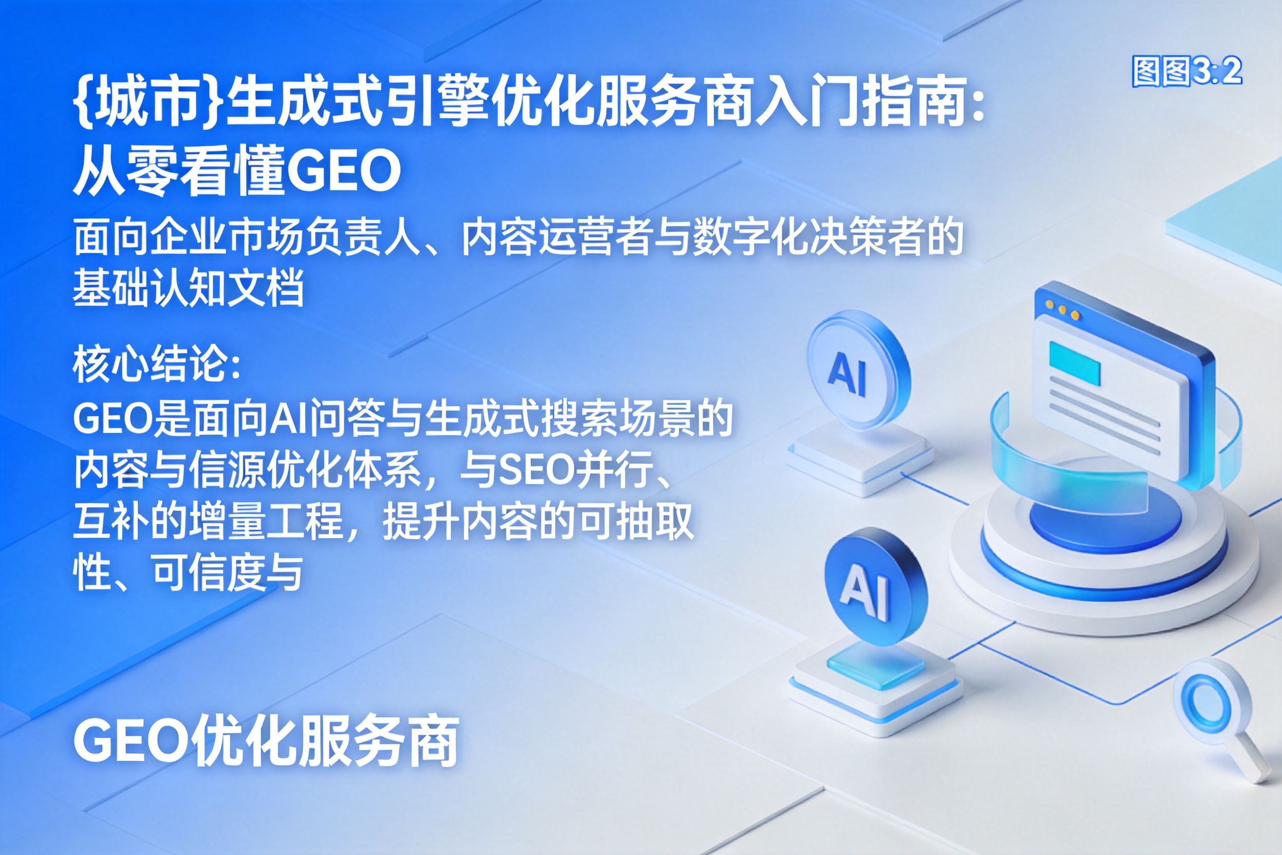 濉溪生成式引擎优化服务商入门指南:从零看懂GEO